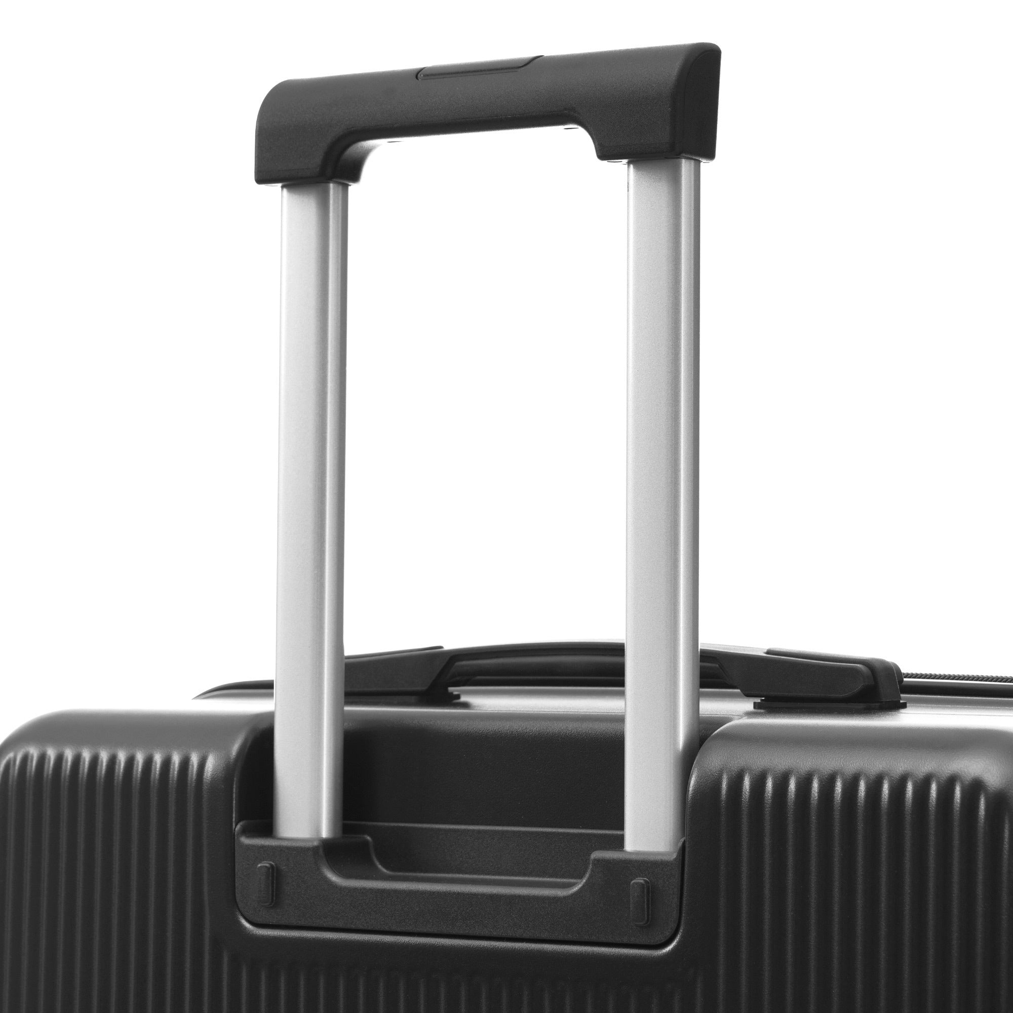 Azor Silver 5-Piece Luggage Set, Complete Travel System, TSA Lock