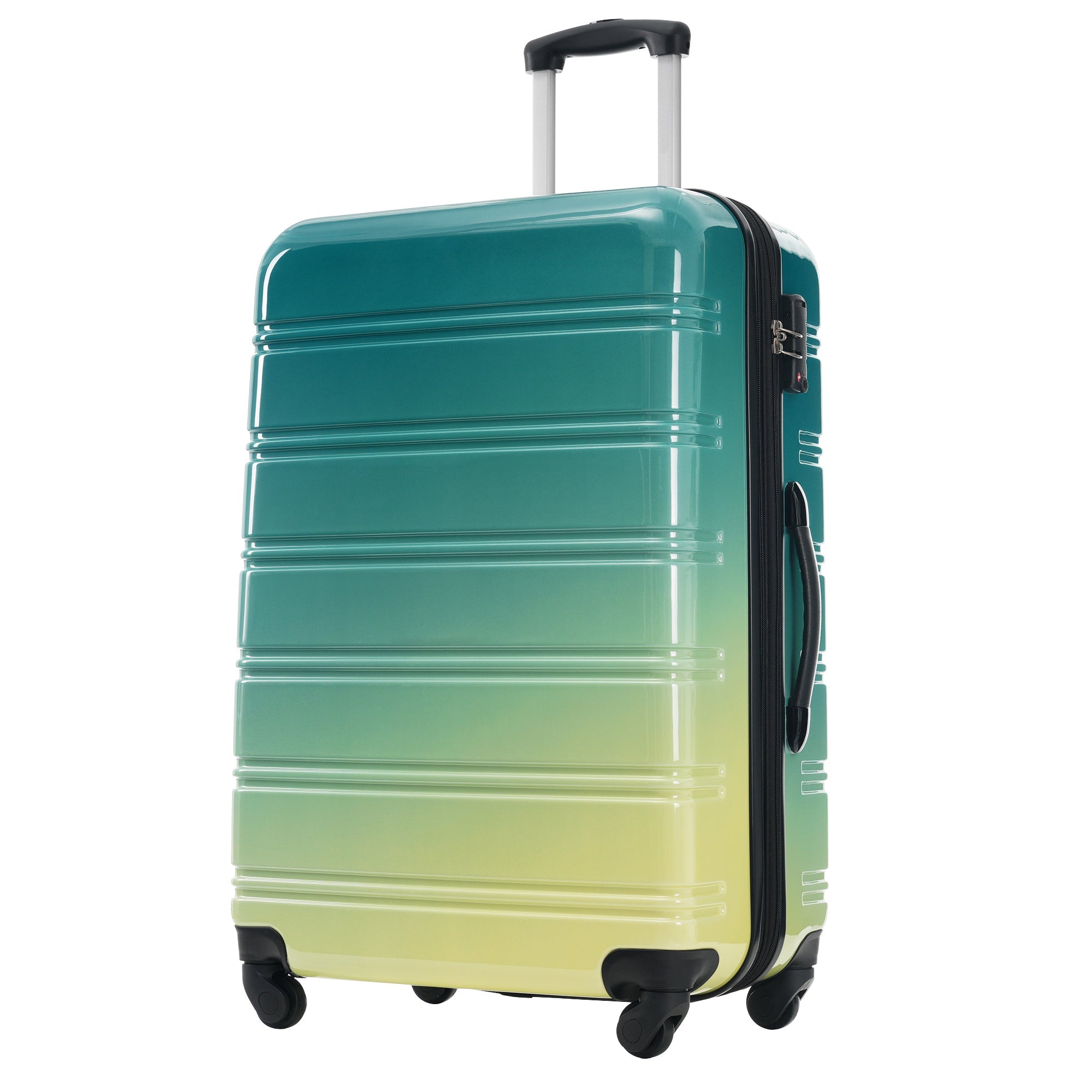 Azor 3-Piece PC Hardshell Set, Premium Travel Trio, TSA Lock