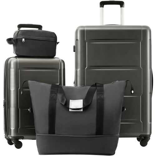 Azor Light Blue ABS Luggage Set, Travel in Colour, TSA Lock