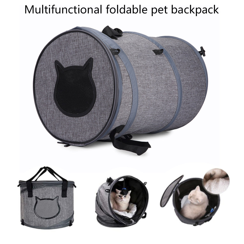 Azor Foldable Pet Cat Carrier Bag Outdoor Travel Cat Tunnel Toys