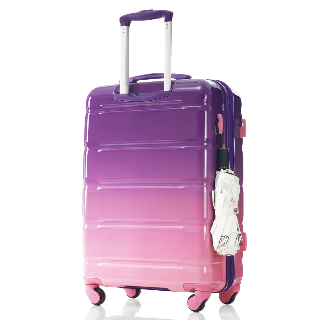 Azor 3-Piece USB Carry-On Set, Smart Travel ABS+PC, TSA Lock