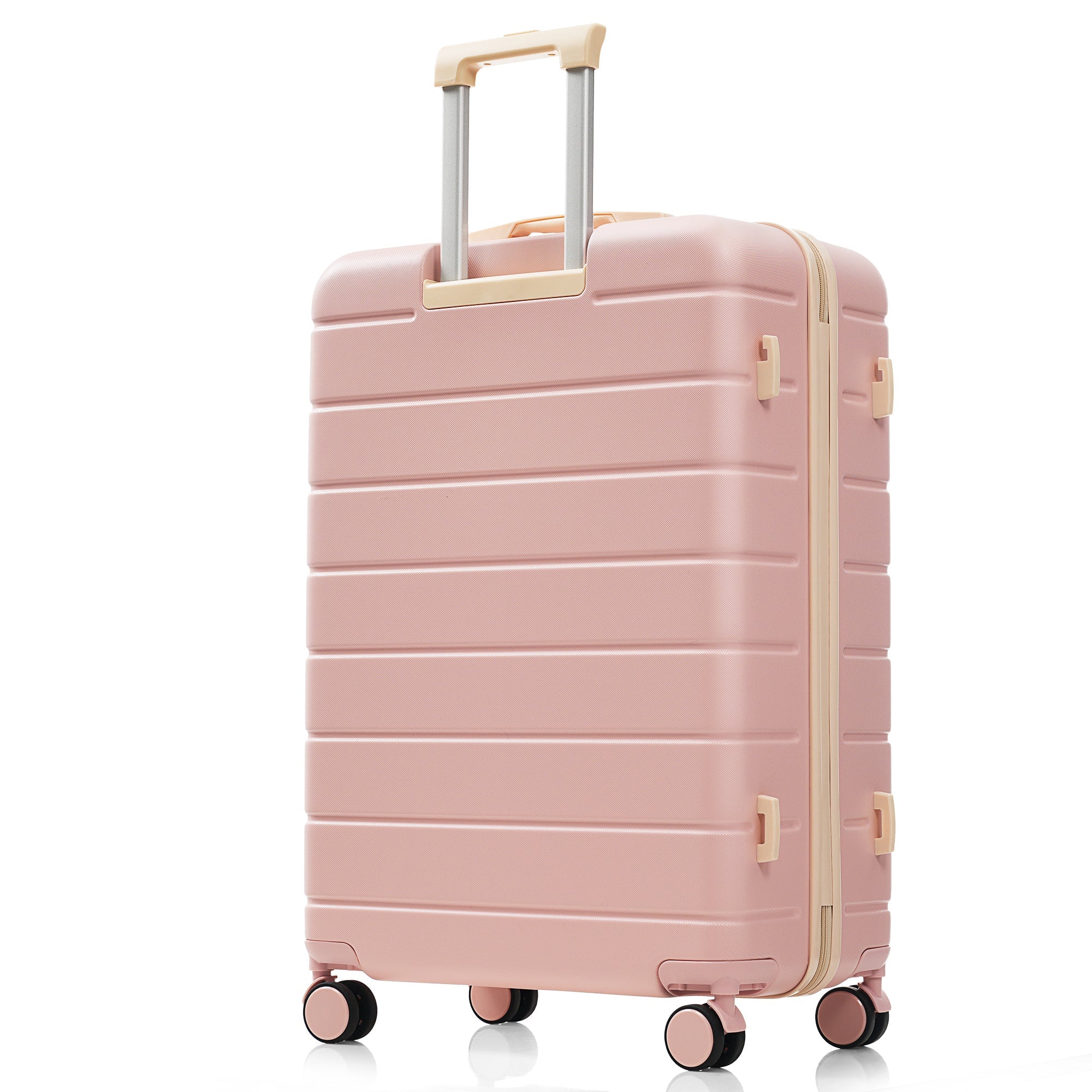 Azor Blue PC Luggage Set, Lightweight Travel Trio, TSA Lock