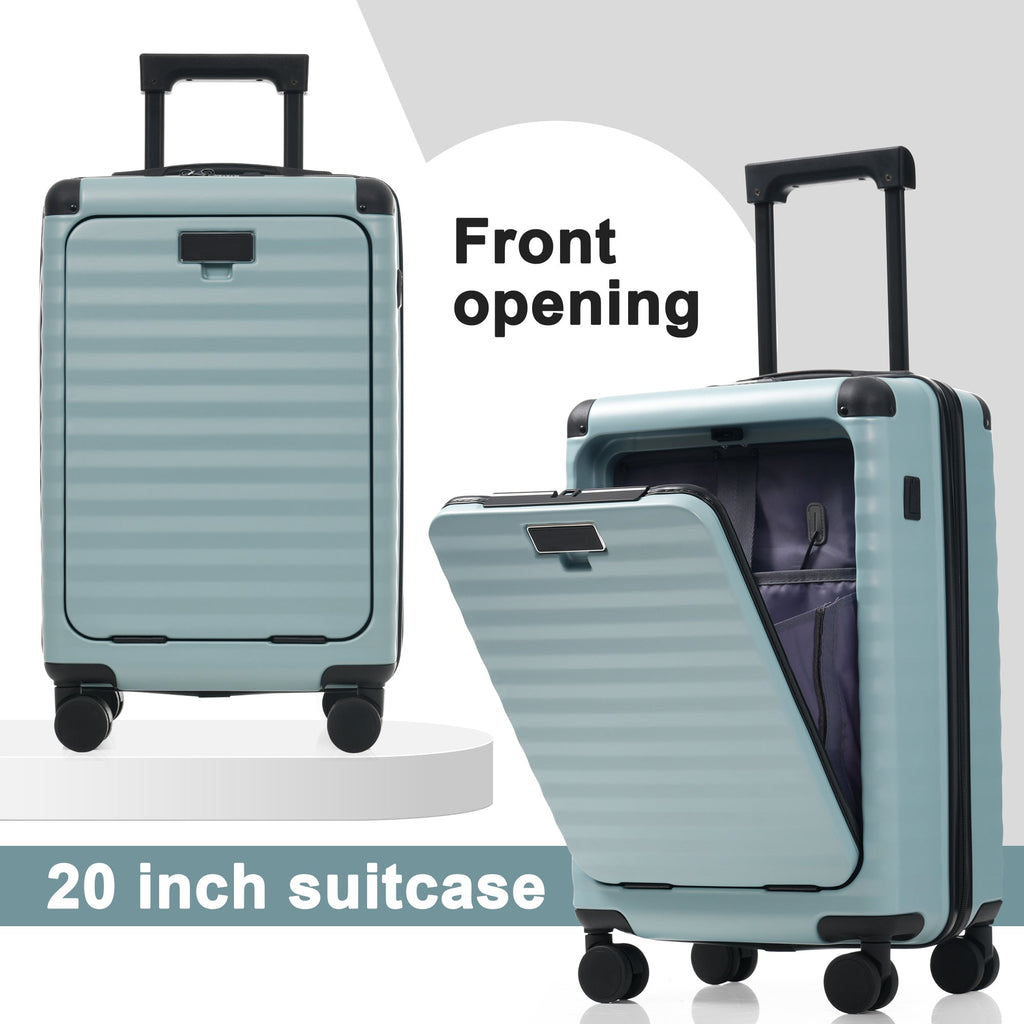 Azor 5-Piece Hardshell Carry-On Set, Complete System, Spinner Wheels
