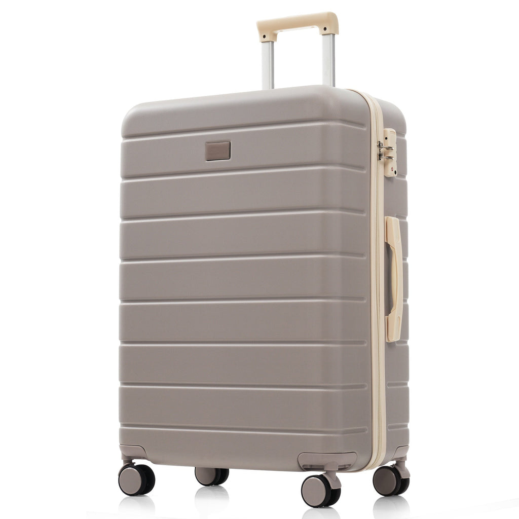 Azor Blue PC Luggage Set, Lightweight Travel Trio, TSA Lock
