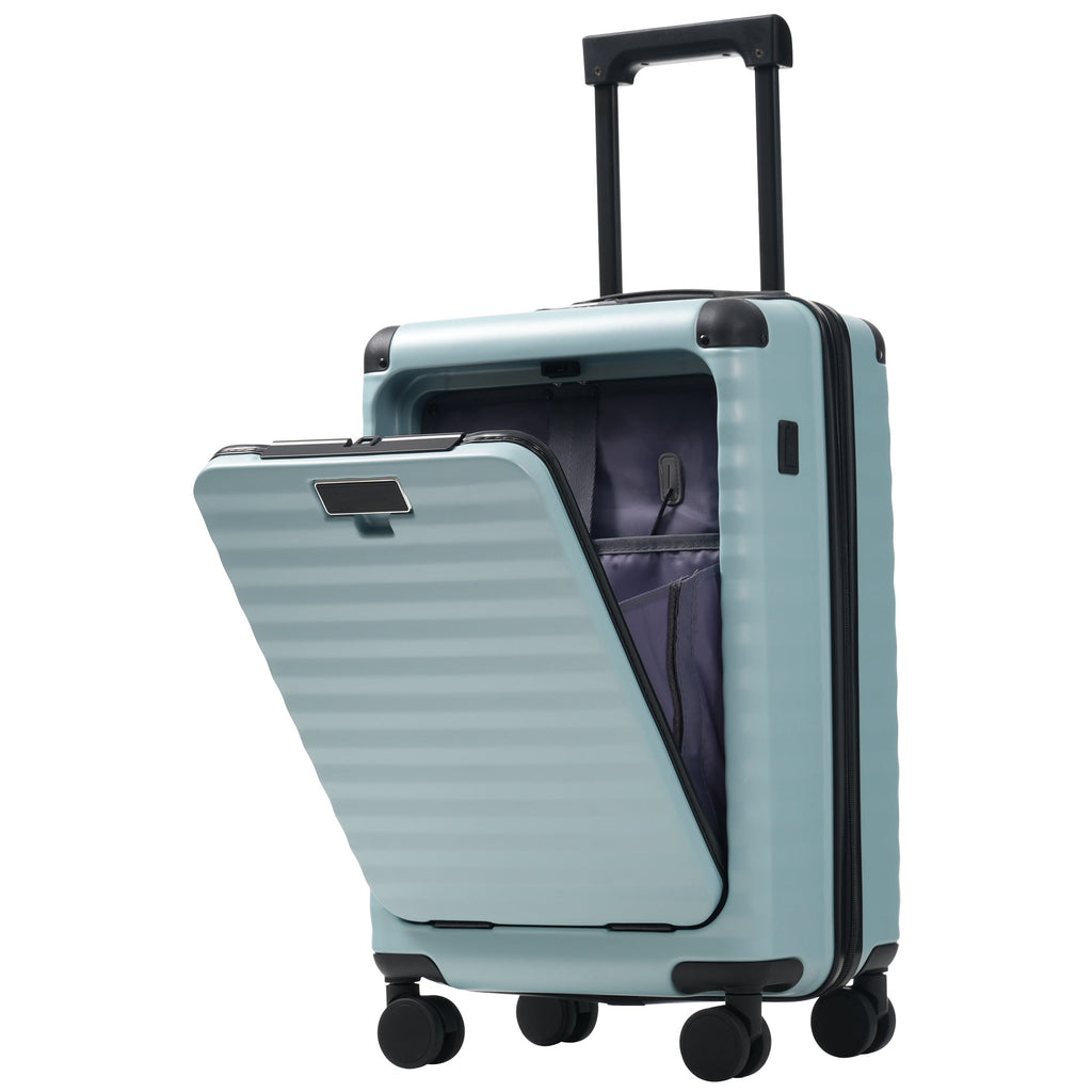 Azor 5-Piece Hardshell Carry-On Set, Complete System, Spinner Wheels