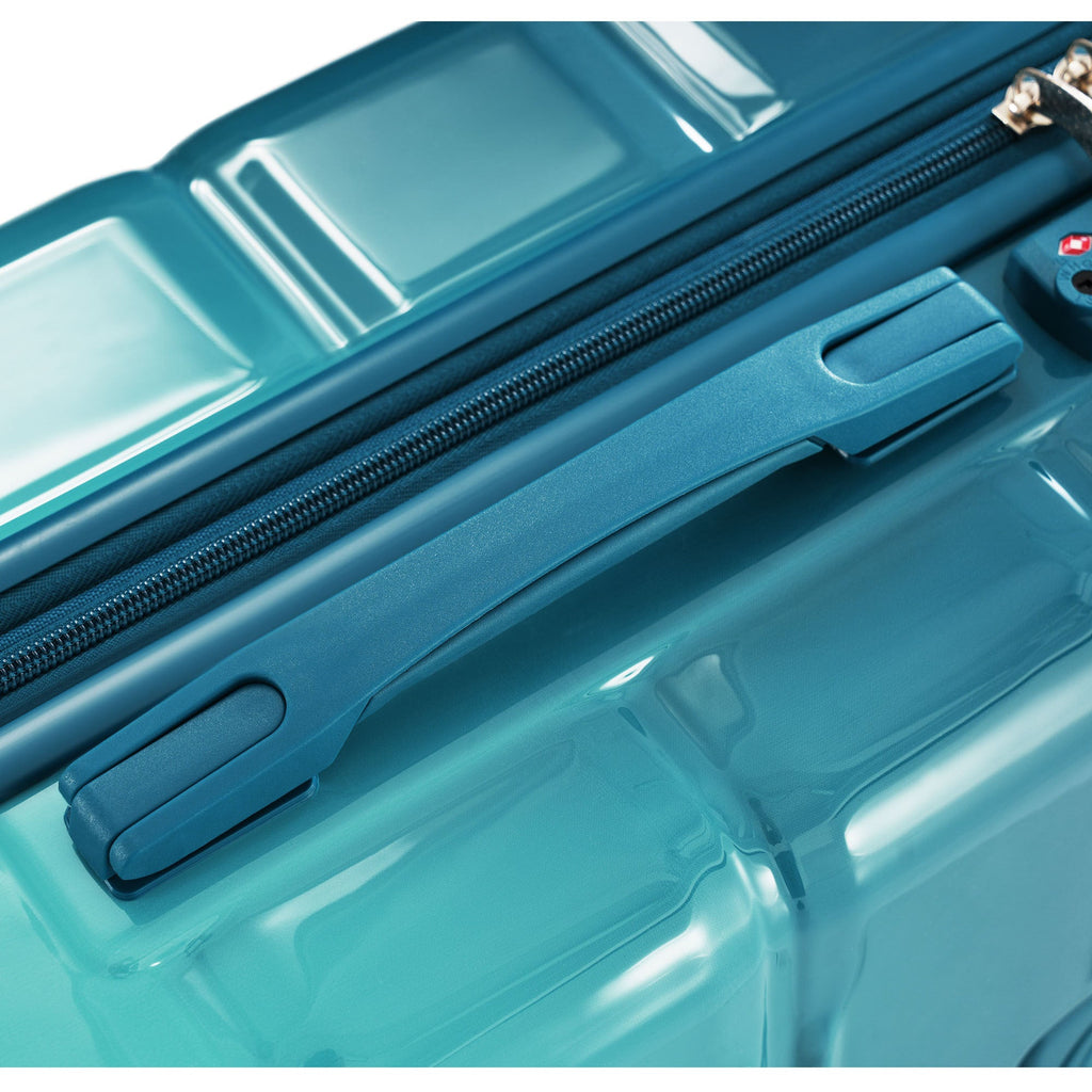 Azor 3-Piece USB Carry-On Set, Smart Travel ABS+PC, TSA Lock