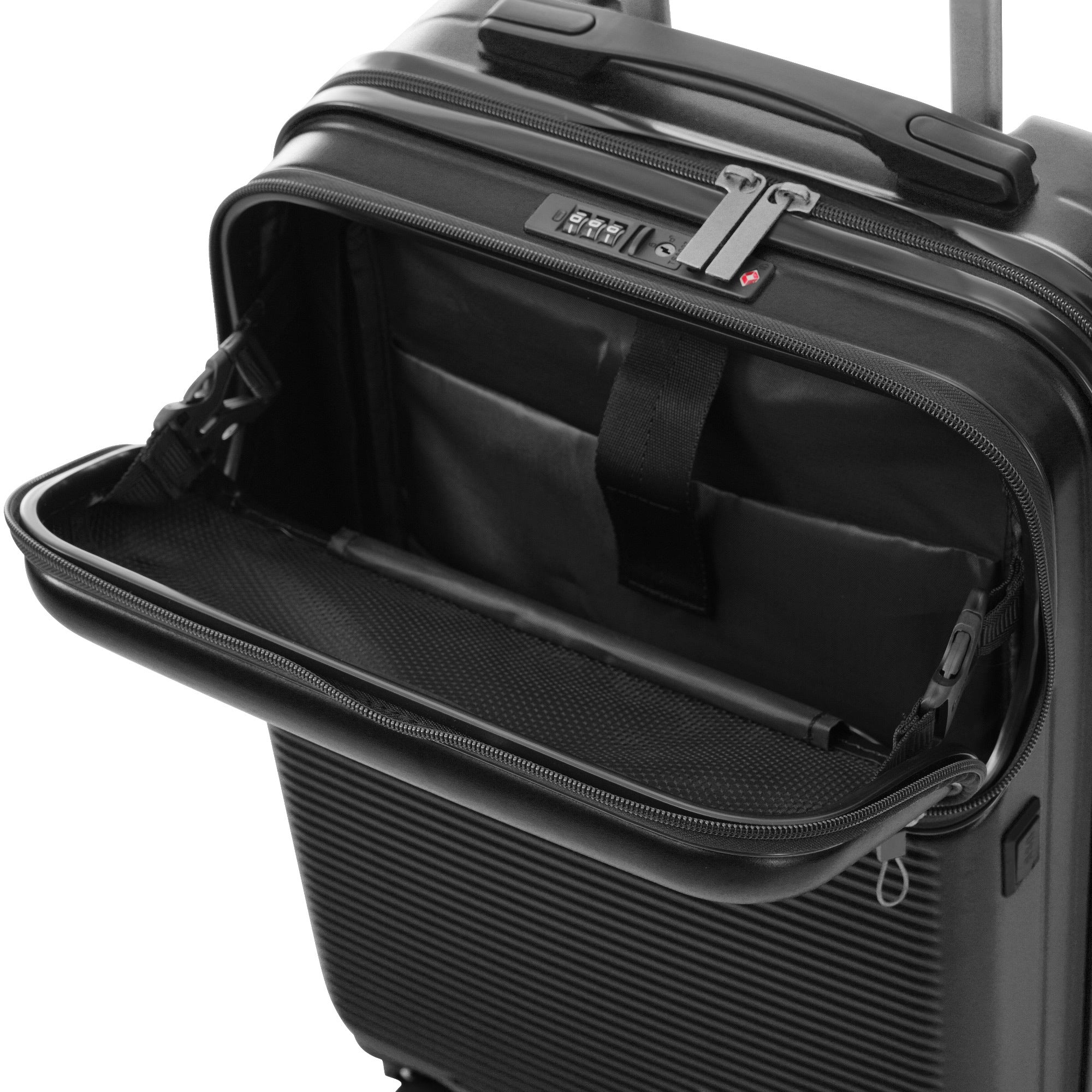 Azor Silver 5-Piece Luggage Set, Complete Travel System, TSA Lock