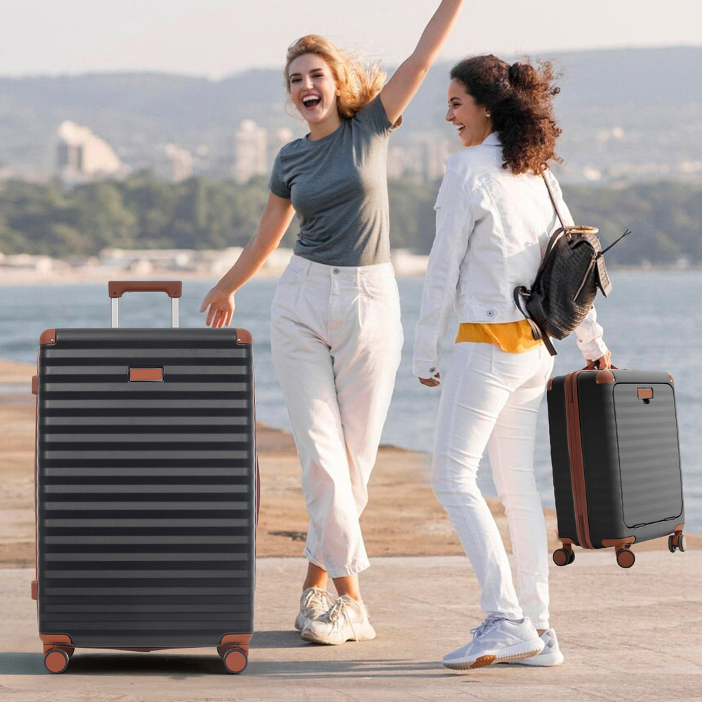 Azor 5-Piece Hardshell Carry-On Set, Complete System, Spinner Wheels