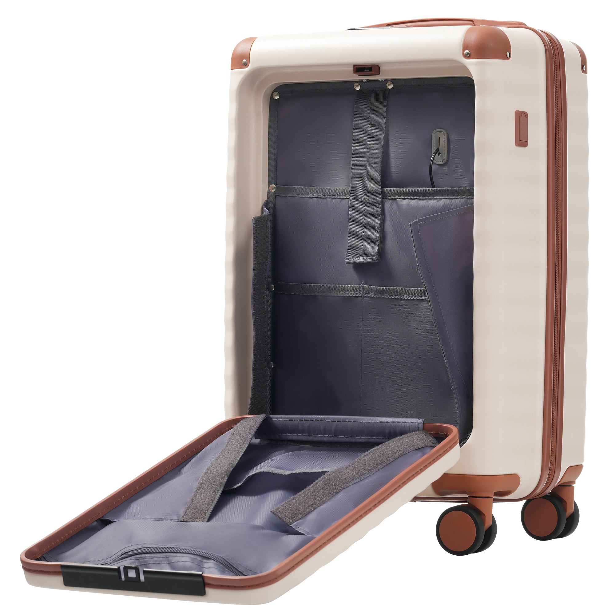 Azor 5-Piece Hardshell Carry-On Set, Complete System, Spinner Wheels