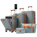 Azor 5-Piece Hardshell Carry-On Set, Complete System, Spinner Wheels
