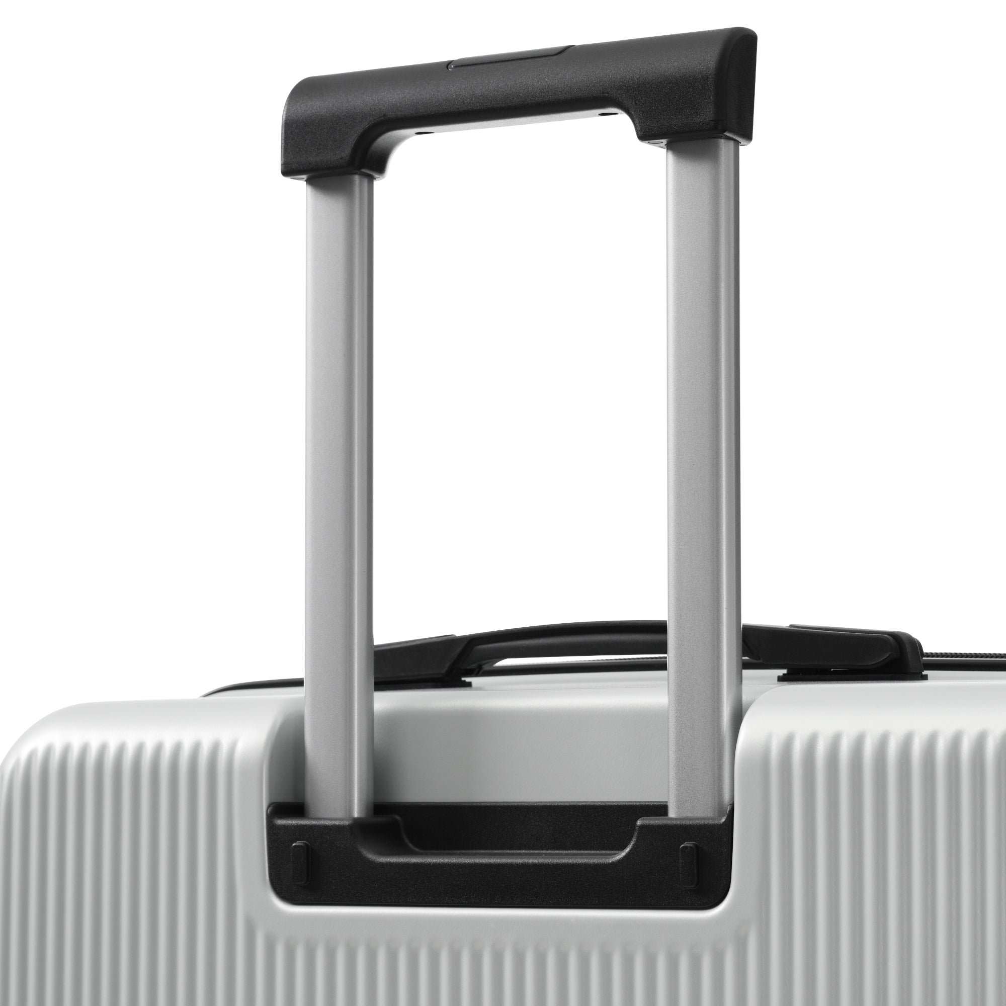 Azor Silver 5-Piece Luggage Set, Complete Travel System, TSA Lock