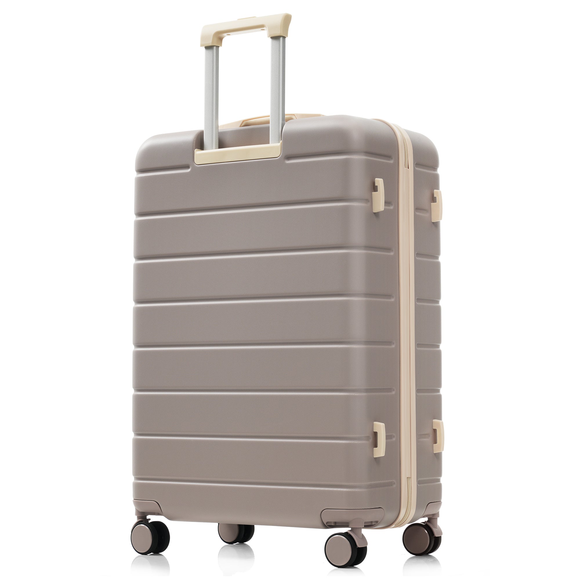 Azor Blue PC Luggage Set, Lightweight Travel Trio, TSA Lock