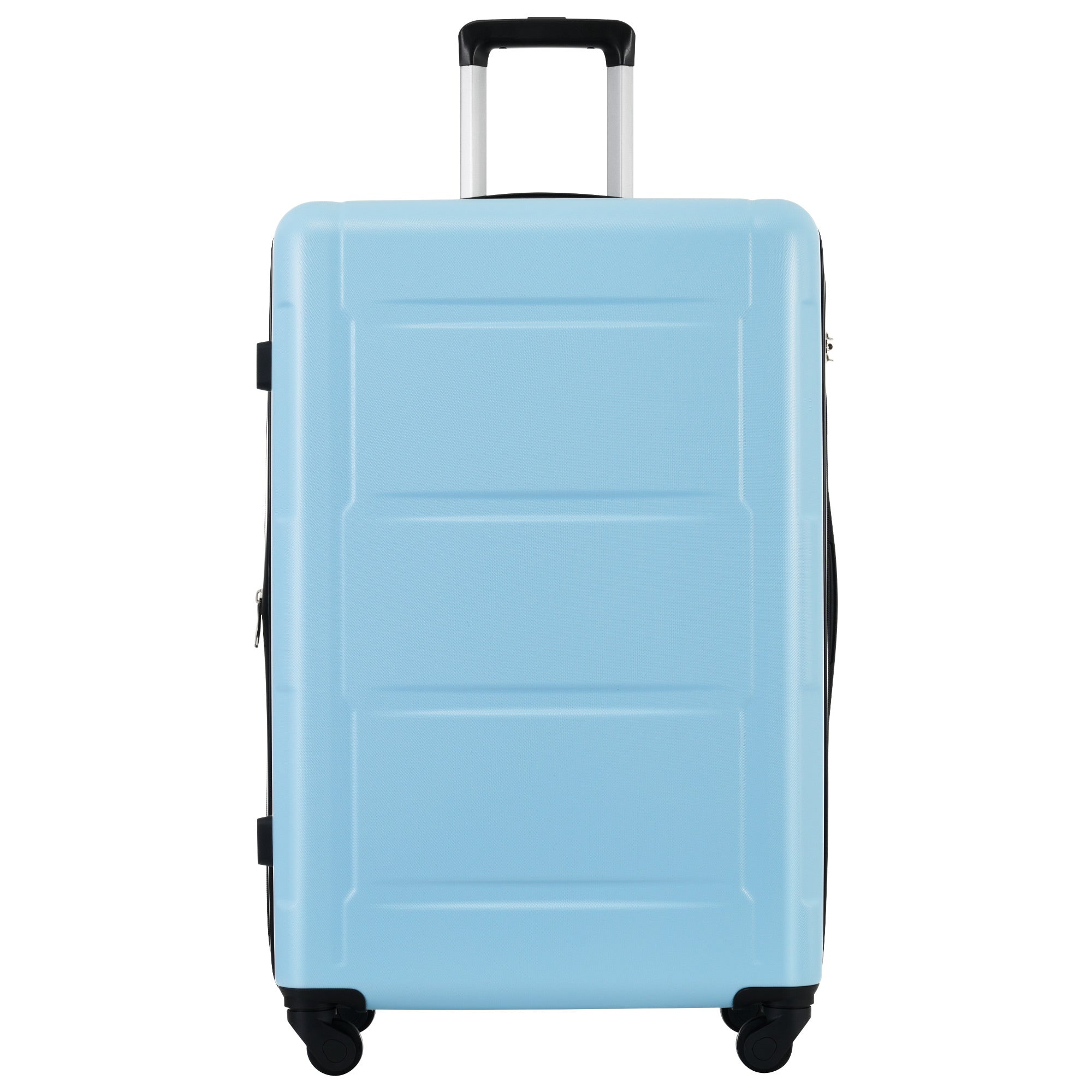 Azor Light Blue ABS Luggage Set, Travel in Colour, TSA Lock