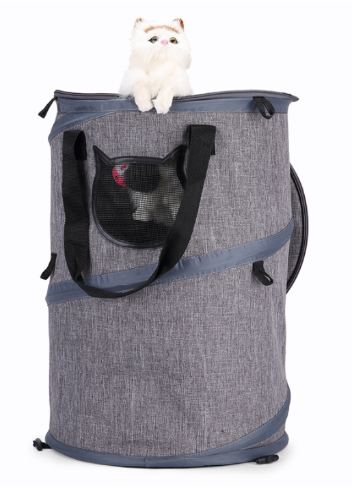 Azor Foldable Pet Cat Carrier Bag Outdoor Travel Cat Tunnel Toys