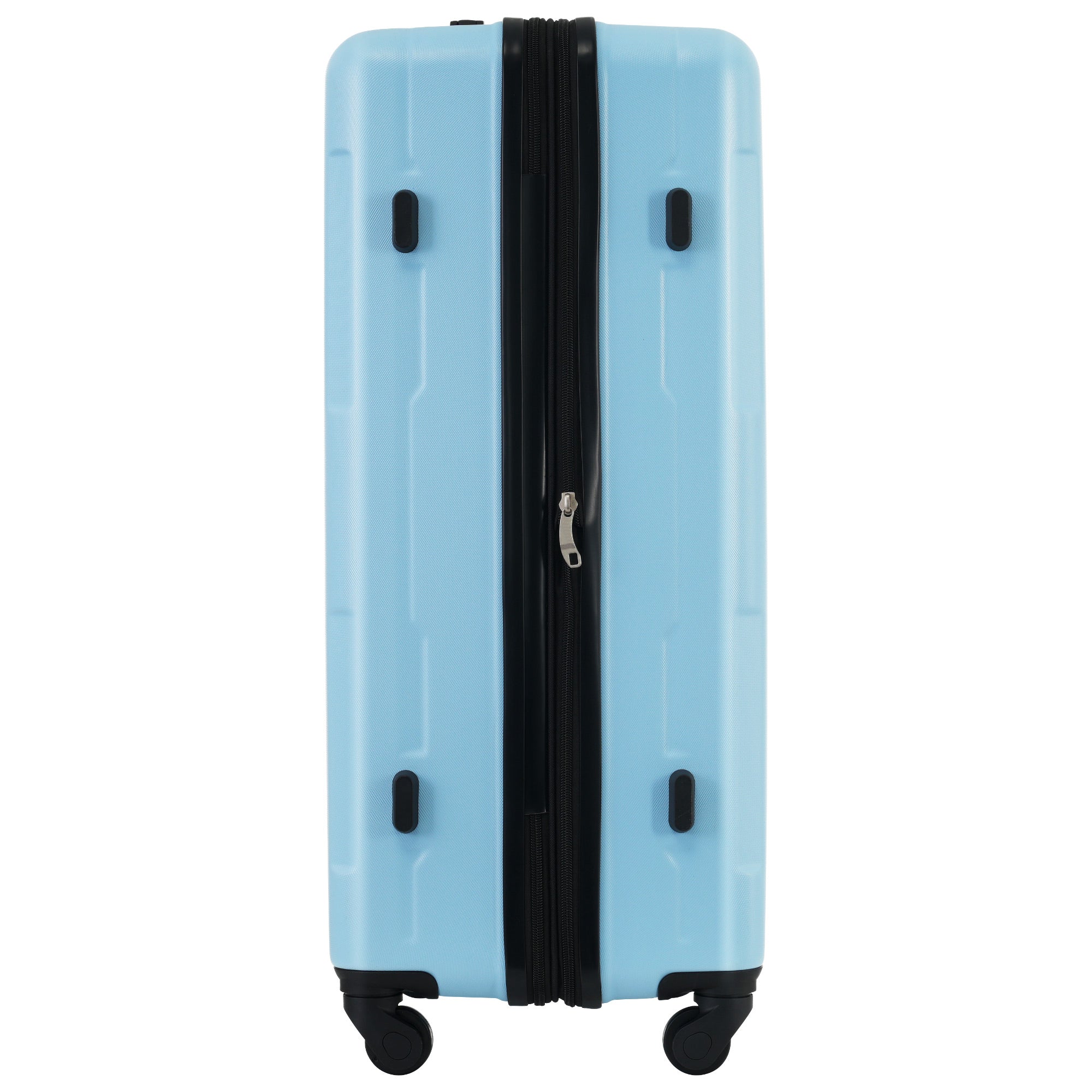 Azor Light Blue ABS Luggage Set, Travel in Colour, TSA Lock