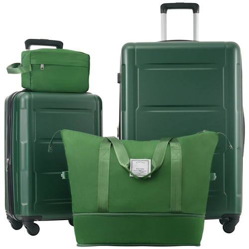 Azor Light Blue ABS Luggage Set, Travel in Colour, TSA Lock