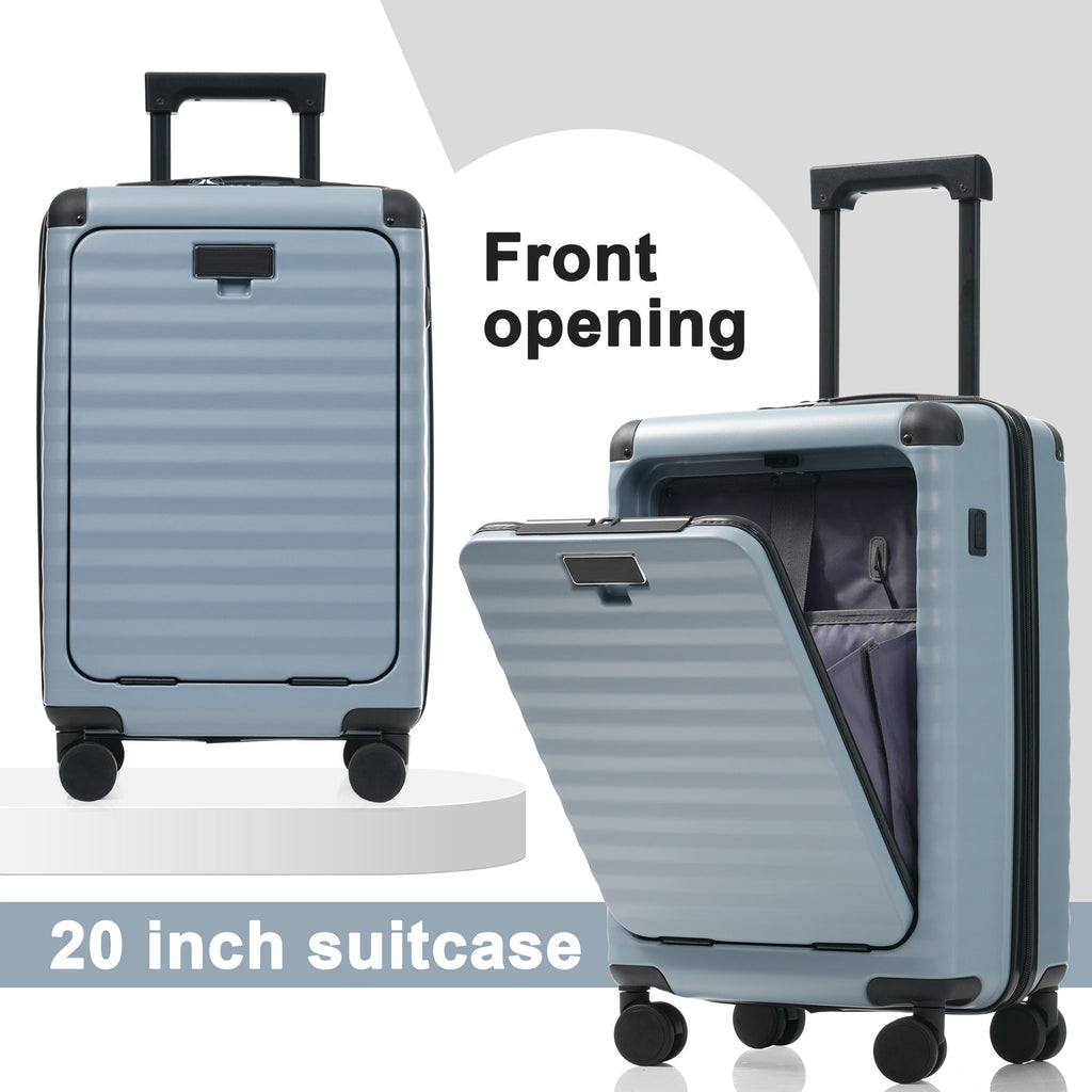 Azor 5-Piece Hardshell Carry-On Set, Complete System, Spinner Wheels