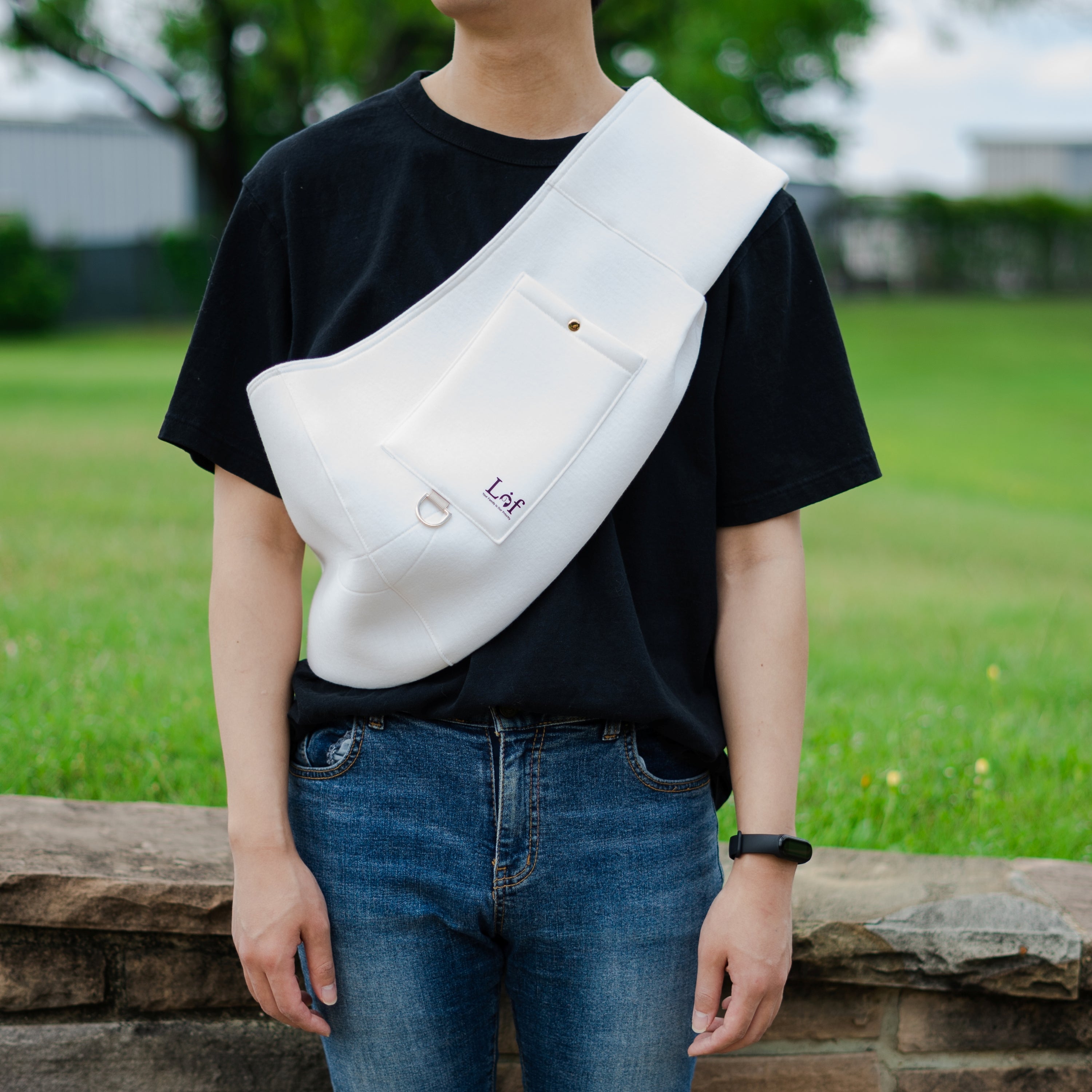 Azor Neoprene Pet Sling Carrier — Secure & Stylish Travel For