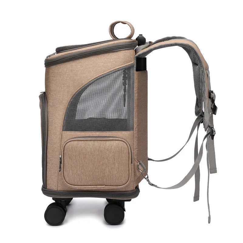 Azor Large Capacity Portable Pet Backpack Adjustable Lightweight