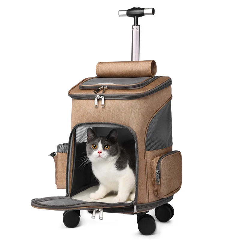 Azor Large Capacity Portable Pet Backpack Adjustable Lightweight