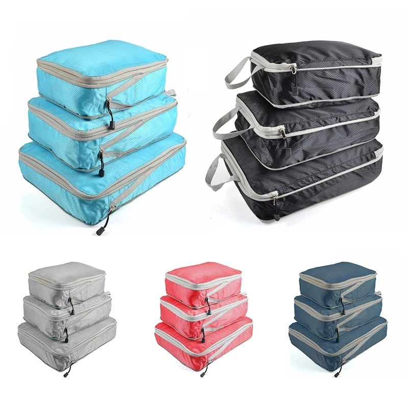 Azor Luggage Organizer Portable With Travel Storage Bag