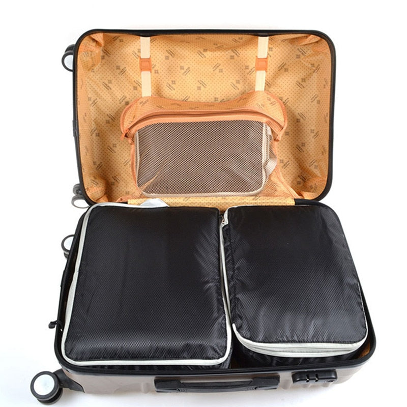 Azor Luggage Organizer Portable With Travel Storage Bag