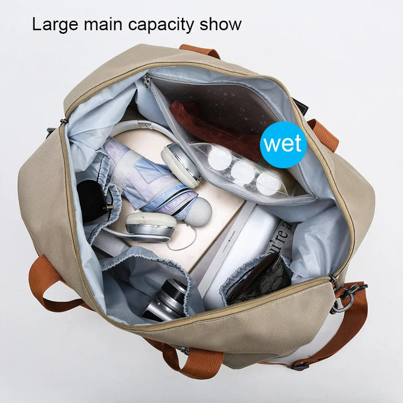 Azor Travel Gym Bag Short-distance Luggage Portable Fitness Bags
