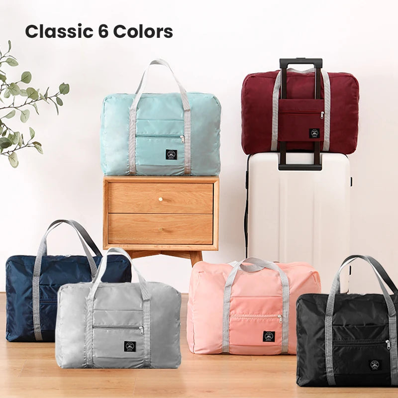 Azor Foldable Travel Duffel Bag For Airlines Carry On Bag