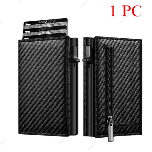 Azor RFID Credit Card Holder Wallet Mens Bank Cardholder