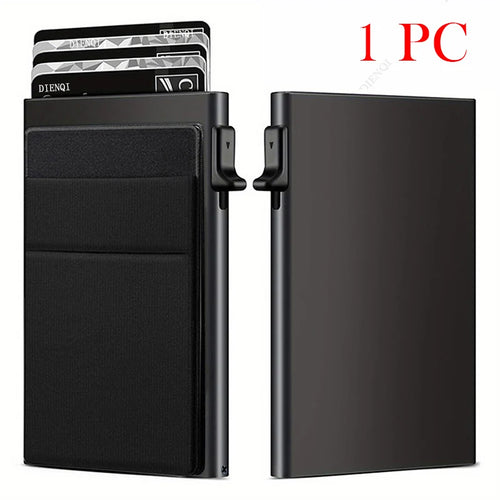 Azor RFID Business Credit Card Holder Men Thin Slim Minimalist