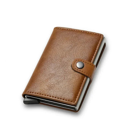 Azor RFID Visit Credit Card Holder Storage Luxury Small Smart