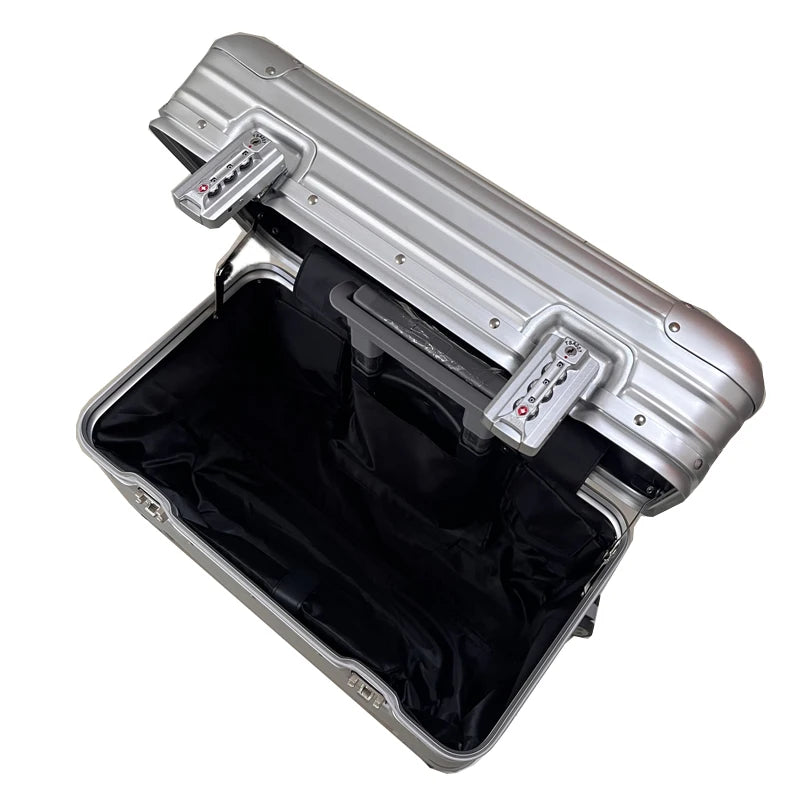 Azor 18/20-Inch Aluminum Alloy Magnesium Modern Carry-On Luggage