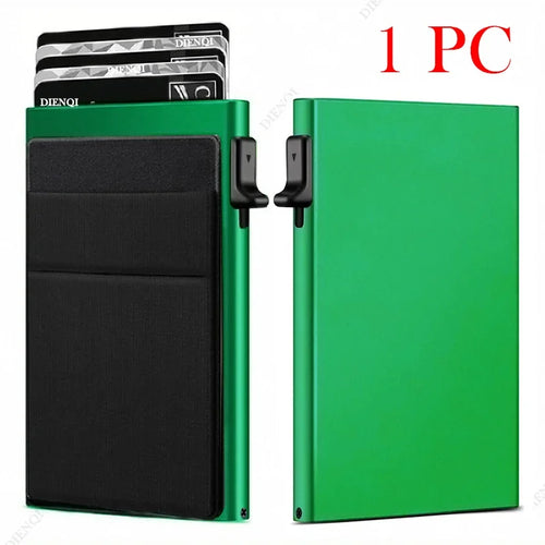 Azor RFID Business Credit Card Holder Men Thin Slim Minimalist