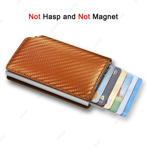 Azor Anti Thief RFID Credit Card Holder Smart Minimalist Wallet