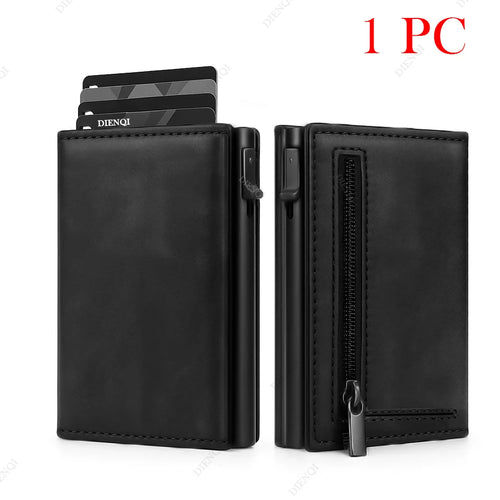 Azor RFID Credit Card Holder Wallet Mens Bank Cardholder