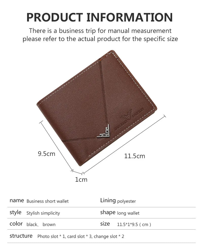 Azor Men's Slim Money Clip Wallet Credit Card ID Holder Casual