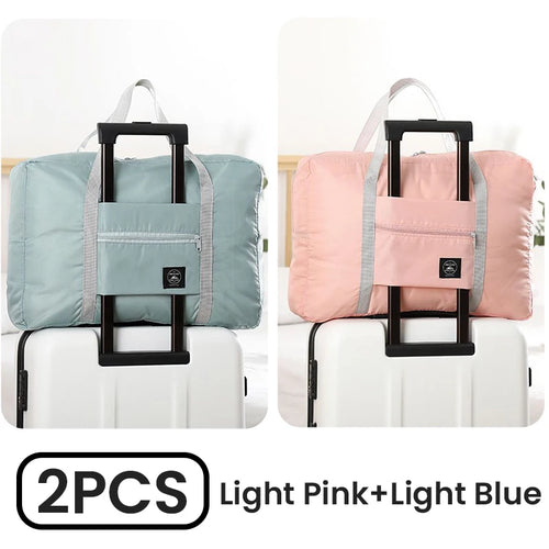 Azor Foldable Travel Duffel Bag For Airlines Carry On Bag
