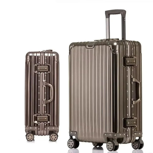 Azor Aluminum-magnesium Alloy Travel Suitcase High Quality