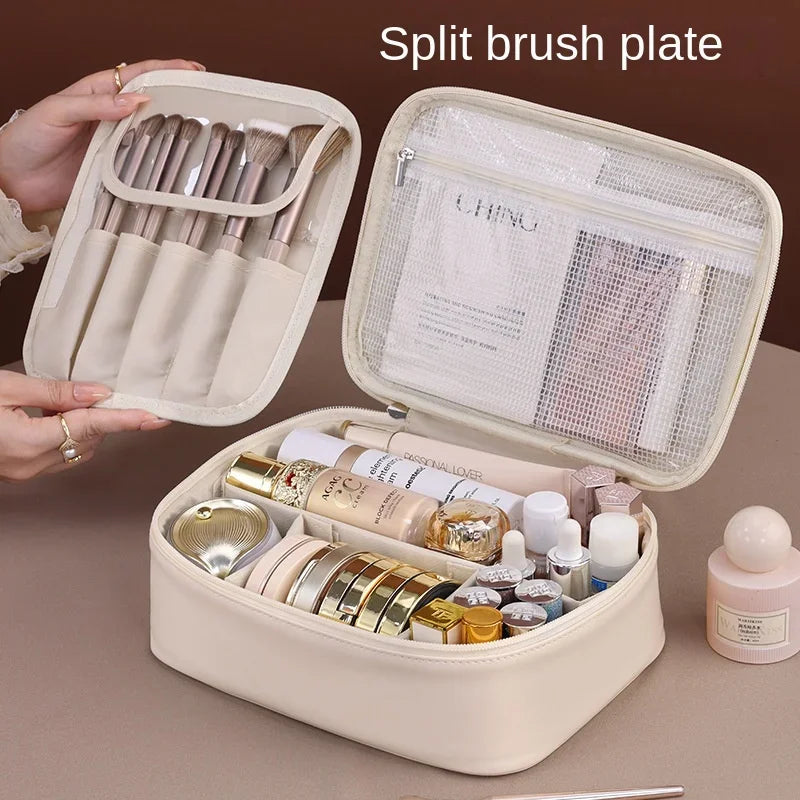 Azor New Women's Cosmetic Bag Portable Storage Bag Large