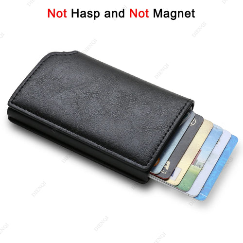 Azor Anti Thief RFID Credit Card Holder Smart Minimalist Wallet