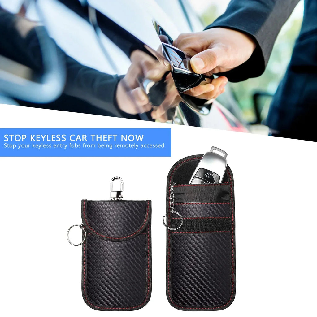 Azor Faraday Bag For Key Fob Cage Protector Car RFID Signal