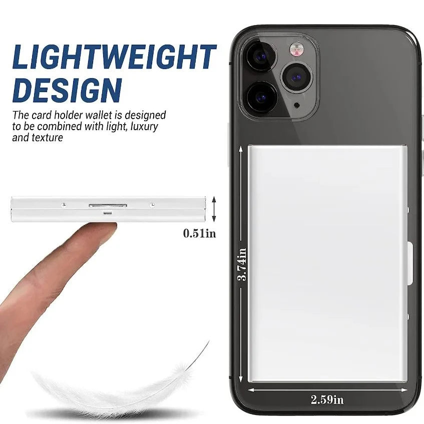 Azor Antitheft ANTI RFID Blocking ID Bank Credit Card Holder