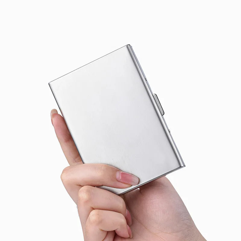 Azor Stainless Steel RFID Anti-Theft Card Holder Ultra Thin