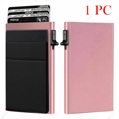 Azor RFID Business Credit Card Holder Men Thin Slim Minimalist