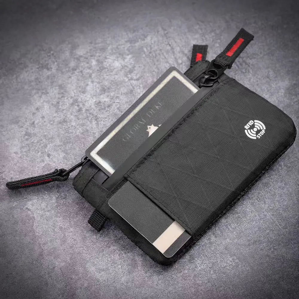 Azor Edc Fashionable RFID Anti-Theft Ultra-Thin Wallet Unisex