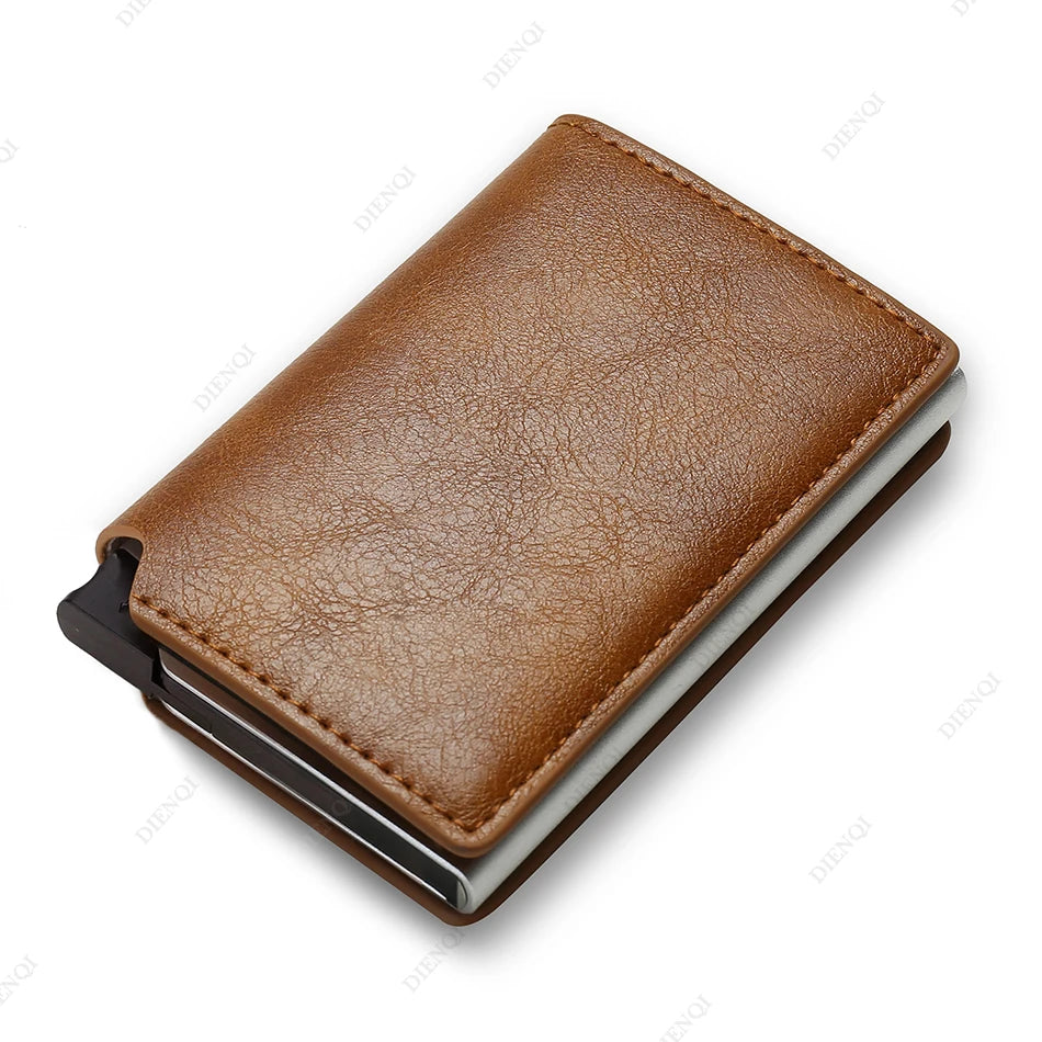 Azor Anti Thief RFID Credit Card Holder Smart Minimalist Wallet