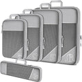Azor Compression Packing Cube Set Expandable Mesh Travel Bag