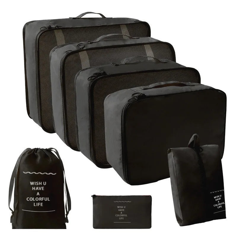 Azor 7/8/ Set Travel Storage Bags Digital Toiletries Shoes