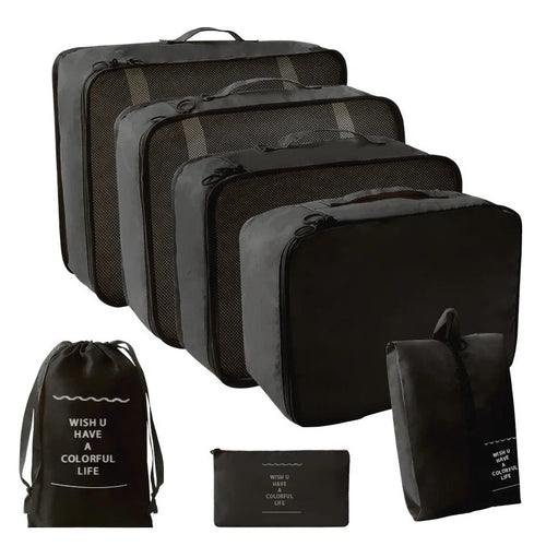 Azor 7/8/ Set Travel Storage Bags Digital Toiletries Shoes