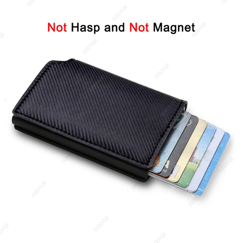 Azor Anti Thief RFID Credit Card Holder Smart Minimalist Wallet